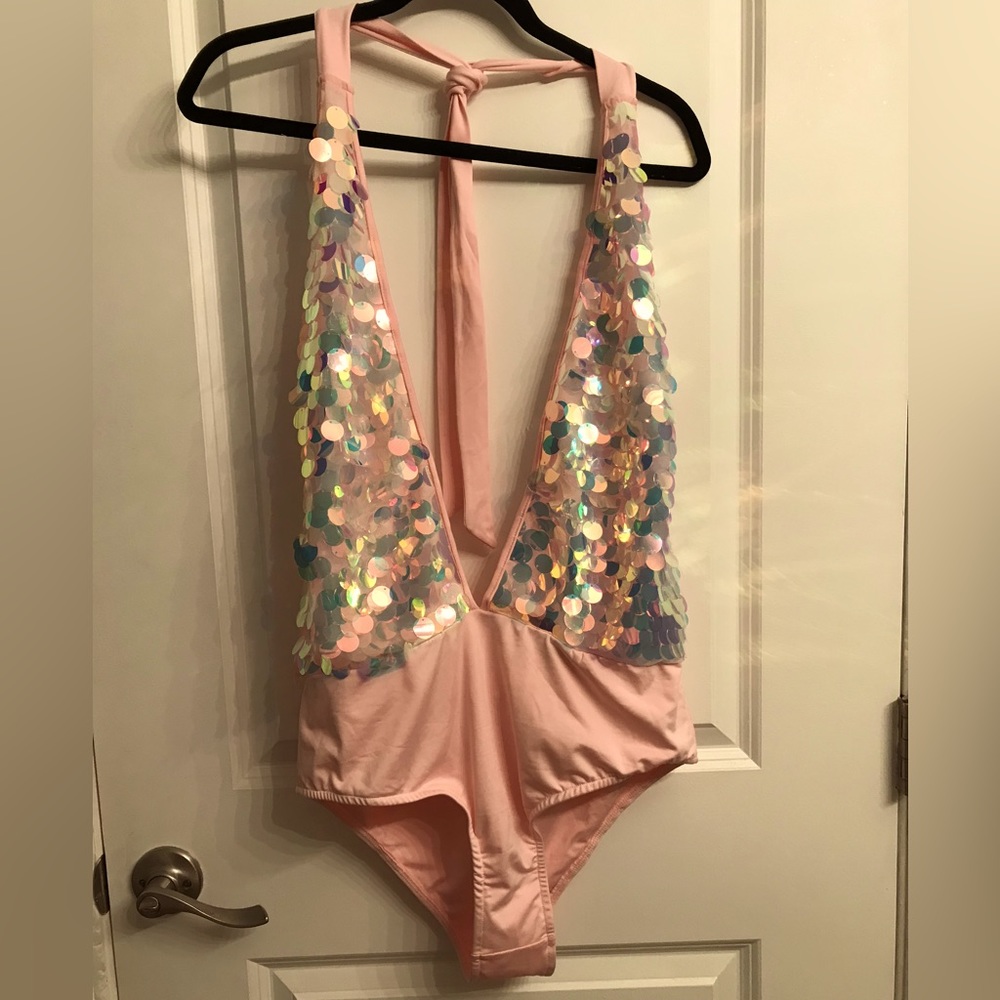Sequin bodysuit